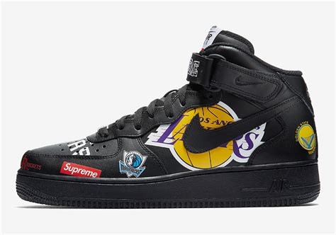 After four years in the lab, the Supreme x Nike Air Force 1 Mid is .